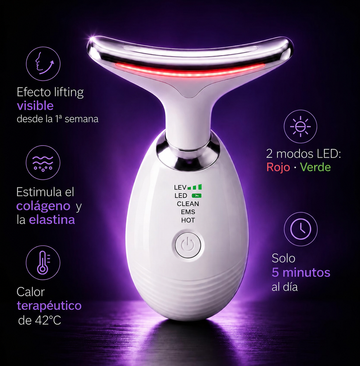 LUMINELLE™ Masajeador Facial LED